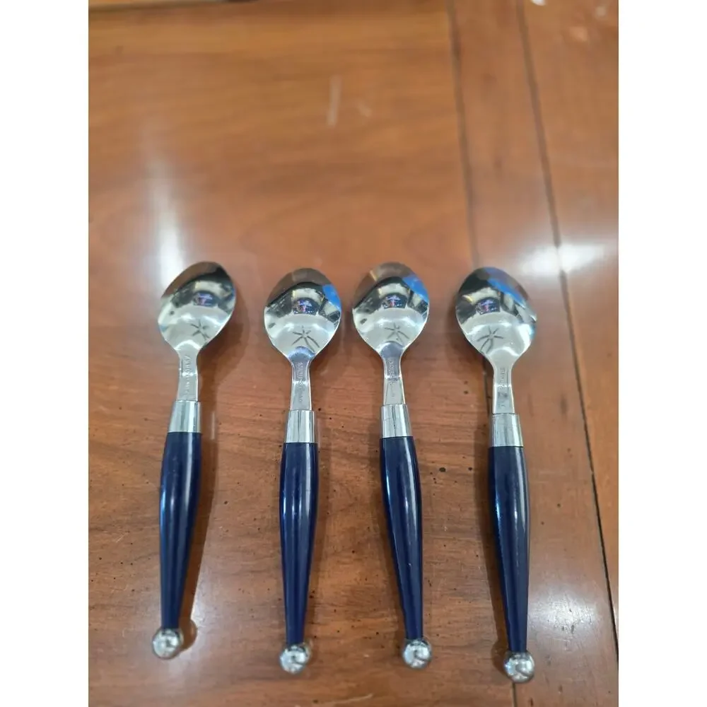 Vintage Spoons unbranded style Cambridge Fiesta set of 3 smaller size